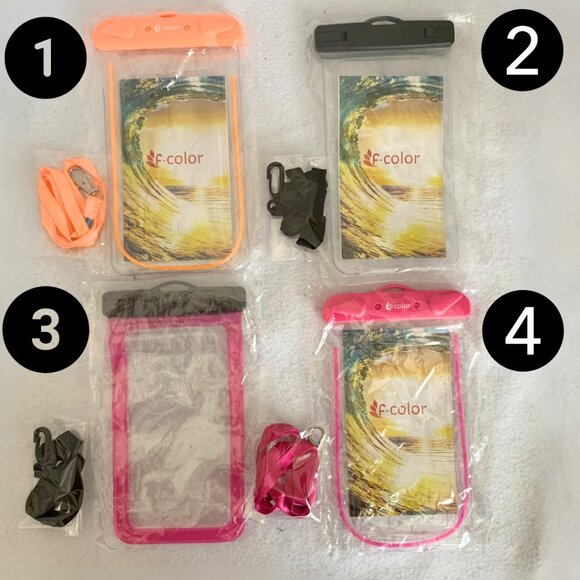 F-Color Waterproof case Other - Waterproof Phone Pouch for Aquatic Sports